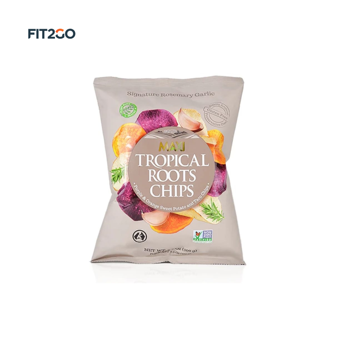 Maxi Tropical Roots Chips (Signature Rosemary Garlic)