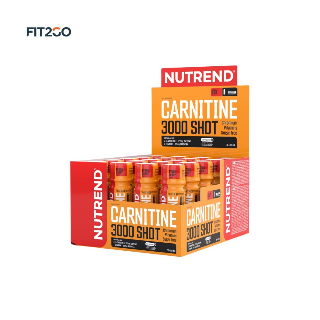 Nutrend L-Carnitine 3000 Shot – Fit2Go Nutrend L-Carnitine 3000 Shot – Fit2Go