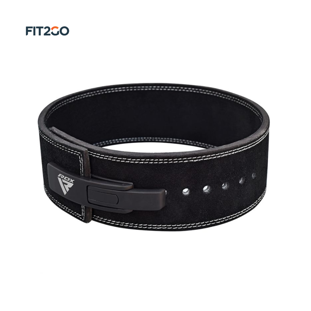 RDX Leather Weightlifting Belt – Pro-Level Back Support