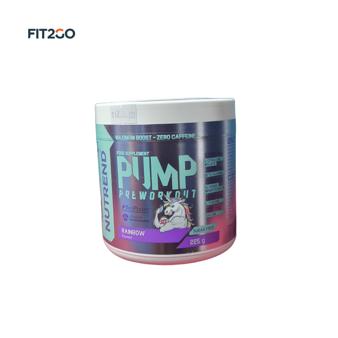 Nutrend Pump Preworkout (225g)