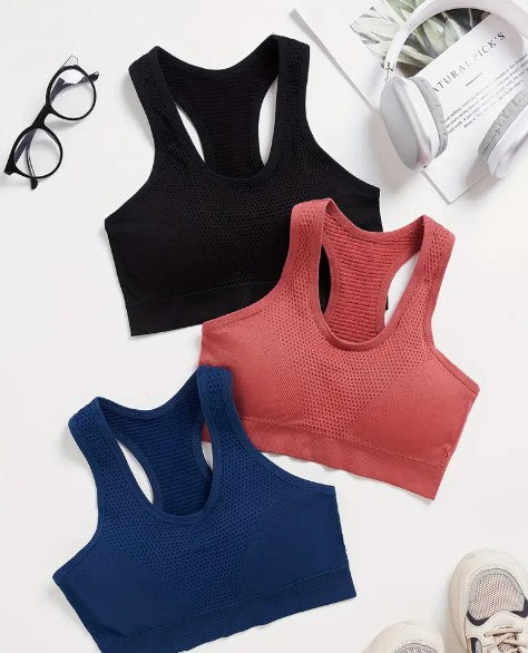 Seamless Racerback Sports Bras