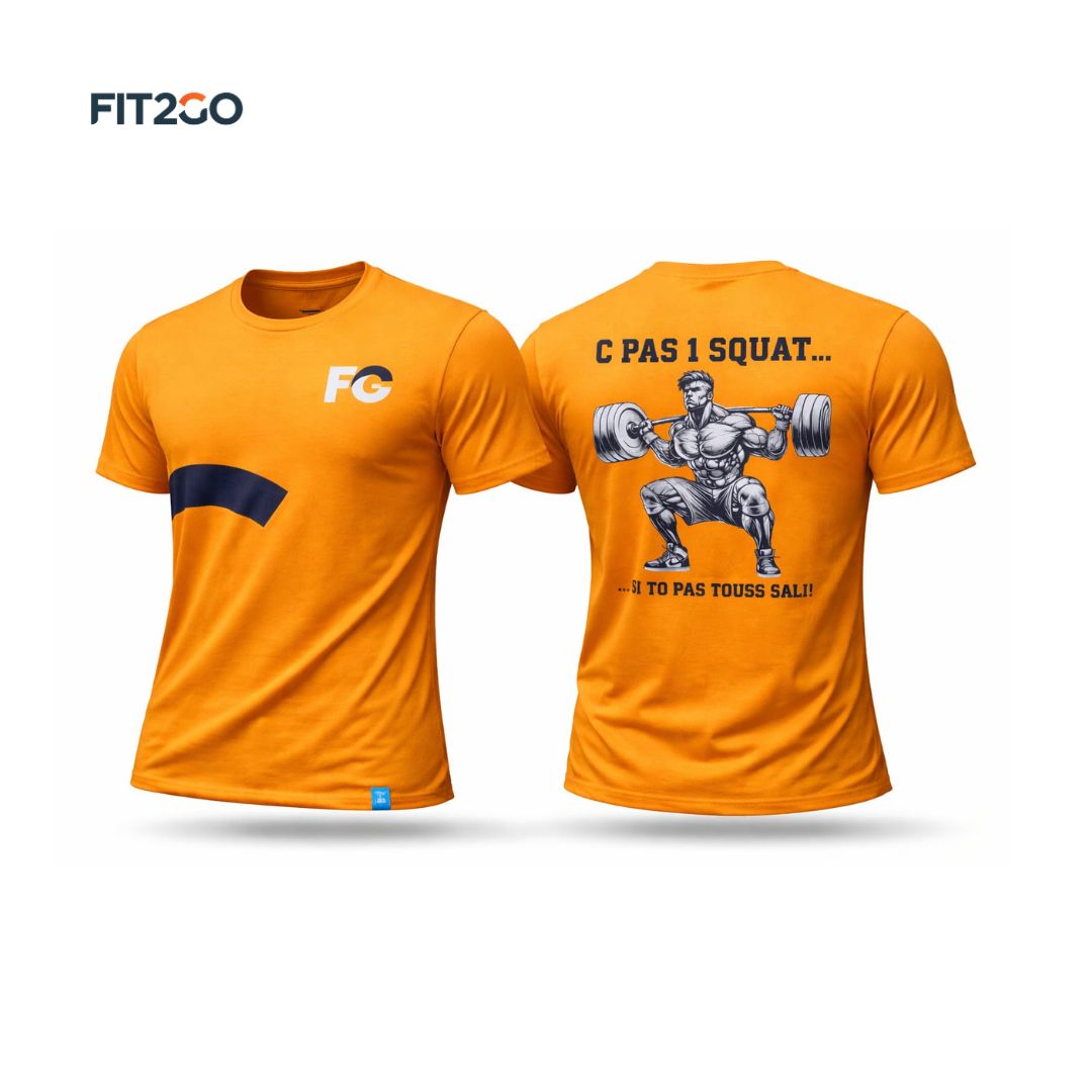 Fit2Go Men Slim Fit T-Shirt