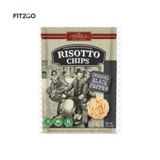 Risotto Chips (Crushed Black Pepper)