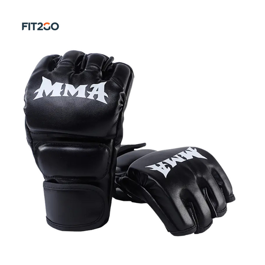 Half Finger MMA Boxing Gloves (1 Pair Boxing Gloves)